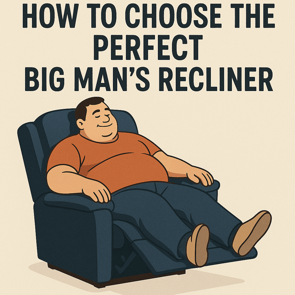 How to choose a big mans recliner